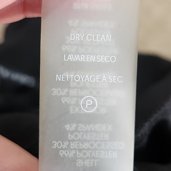 Calvin Klein Women’s 8 Jumpsuit‎ Black V Neck Wide Leg Sleeveless Belted NWOT - Picture 8 of 9